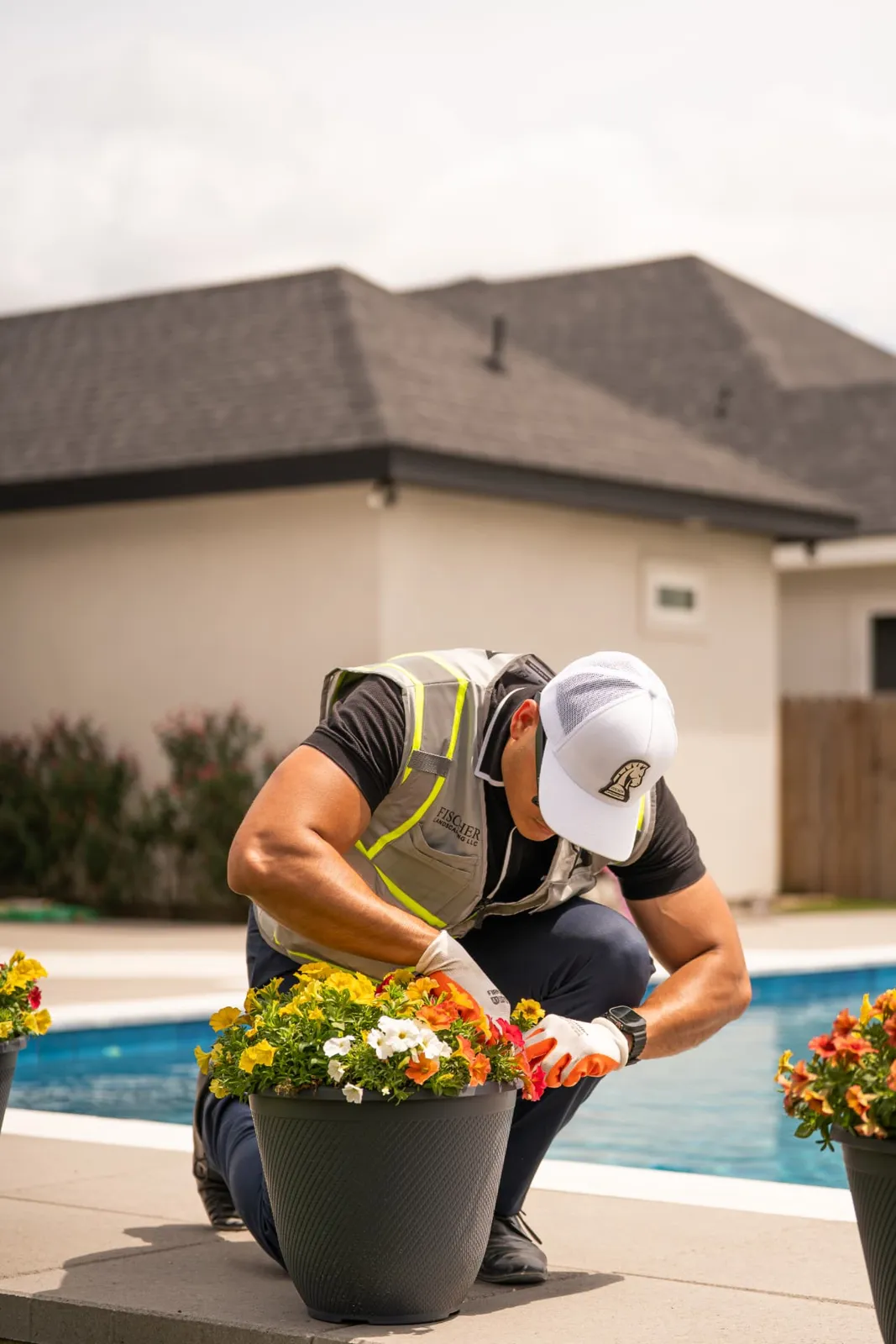 Landscape Maintenance by Fischer Landscaping in Texas