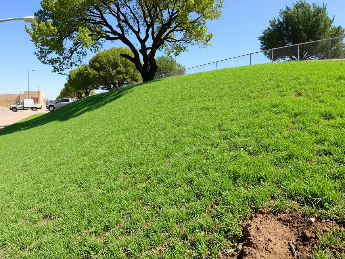 Hydroseeding services by Fischer Landscaping