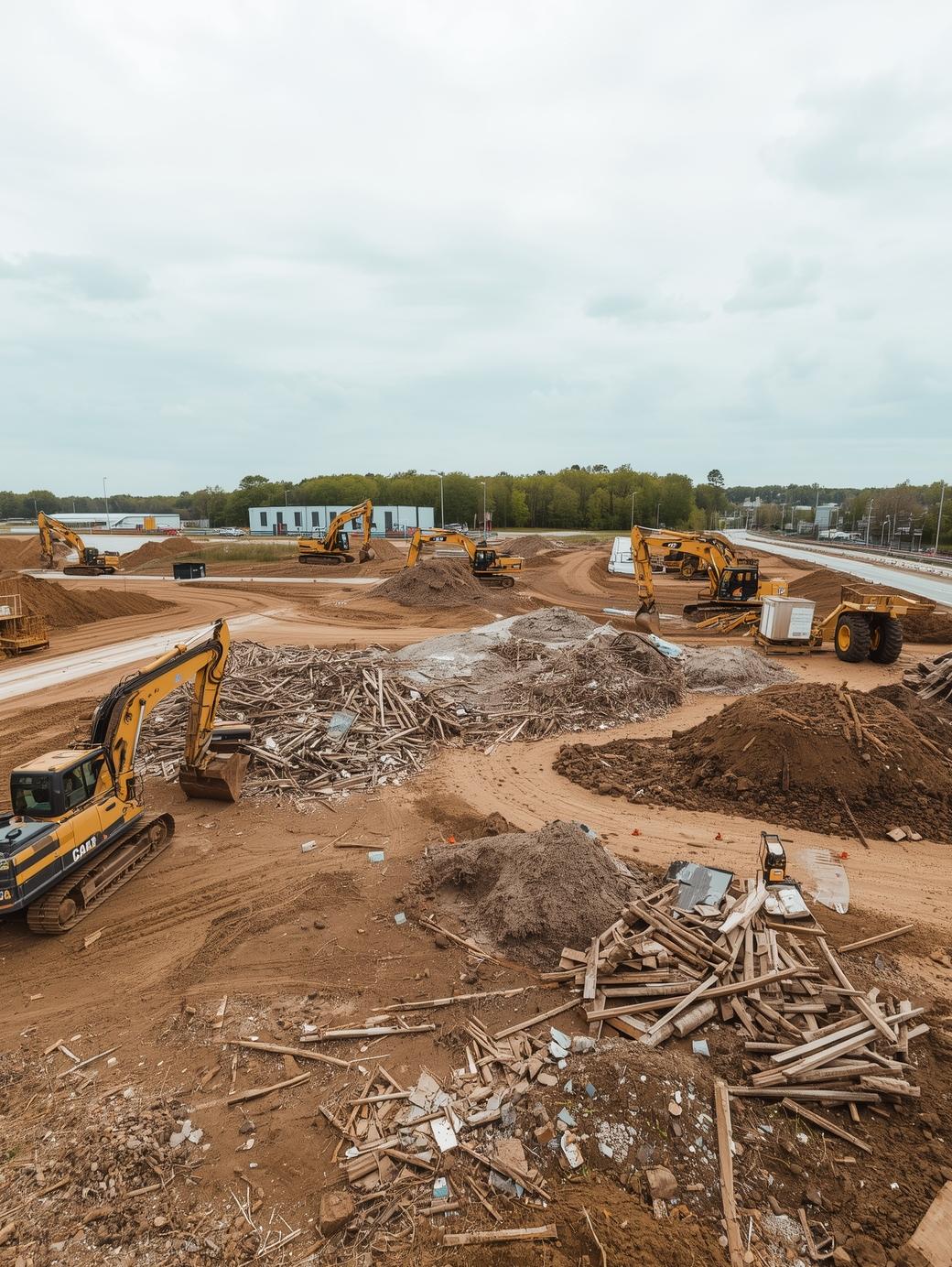 commercial site clearing vertical